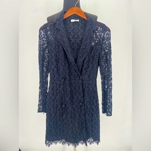 SANDRO Crocheted Dress (no size tag but seems like a small size 4) New